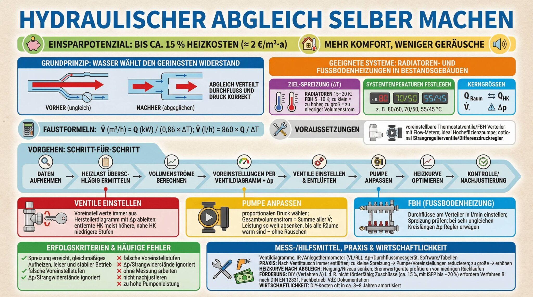 Hydraulischer Abgleich Selber Machen