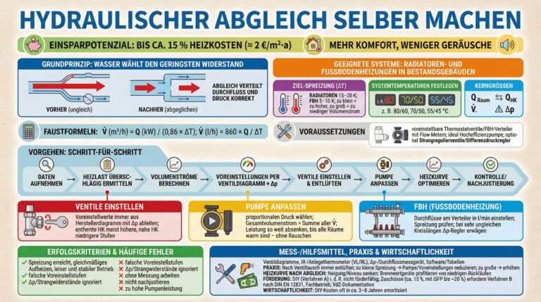 Hydraulischer Abgleich Selber Machen